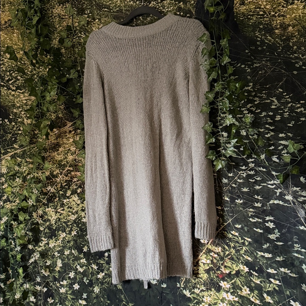 Chic Long Sleeve Knit Dress